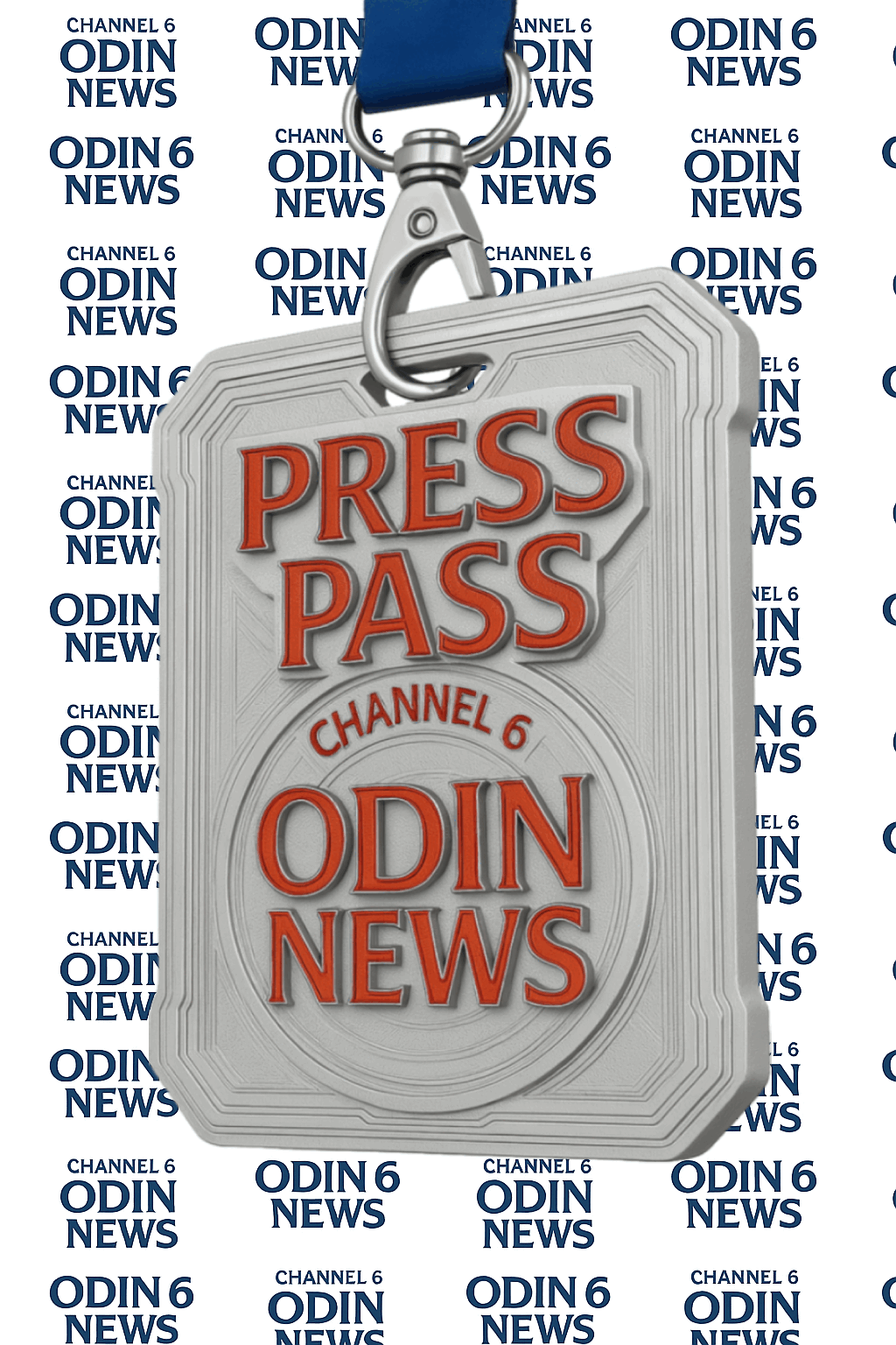 Channel 6 Odin News Silver Press Pass